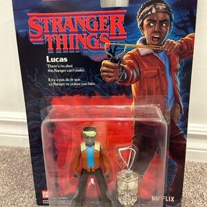 Netflix Stranger Things Lucas Action Figure - BNIB